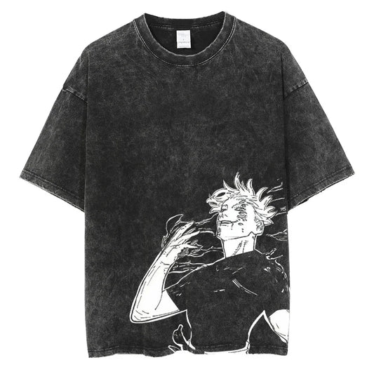 jujutsu Anime Streetwear Oversized T-Shirt