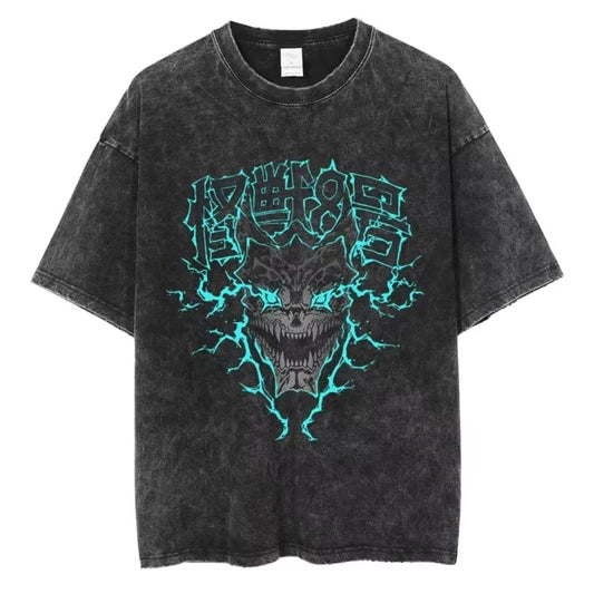 Kaiju Anime Streetwear Oversized T-Shirt
