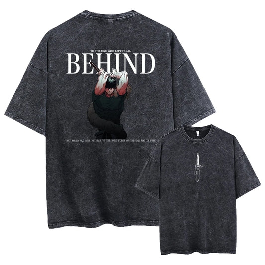 Fushiguro Toji printed cotton t-shirt