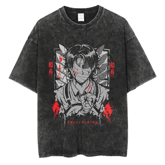 Anime Streetwear Oversized T-Shirt