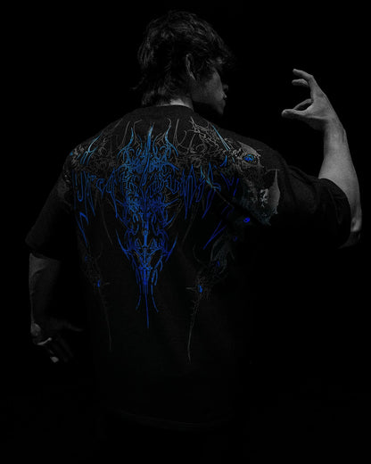 Y2K Gothic Skull Oversized T-Shirt