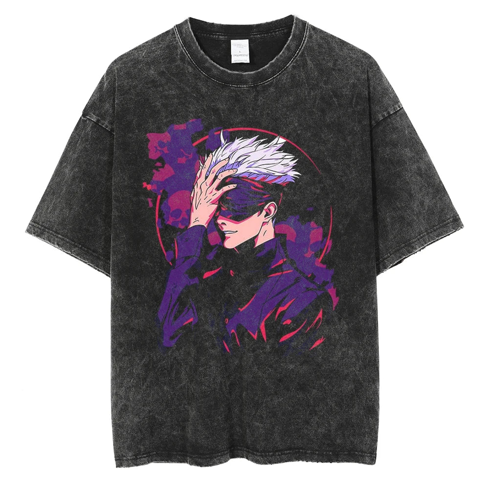 Anime jujutsu  Streetwear Vintage T-Shirt