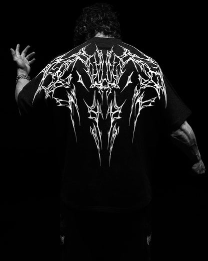 Y2K Gothic Skull Oversized T-Shirt