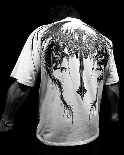 Y2K Gothic Skull Oversized T-Shirt