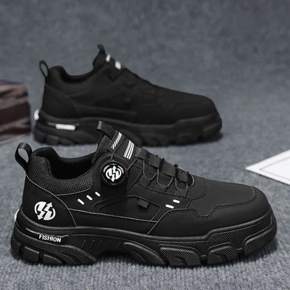 Summer Mens Casual Shoes Leather Men's Sneakers Comfortable