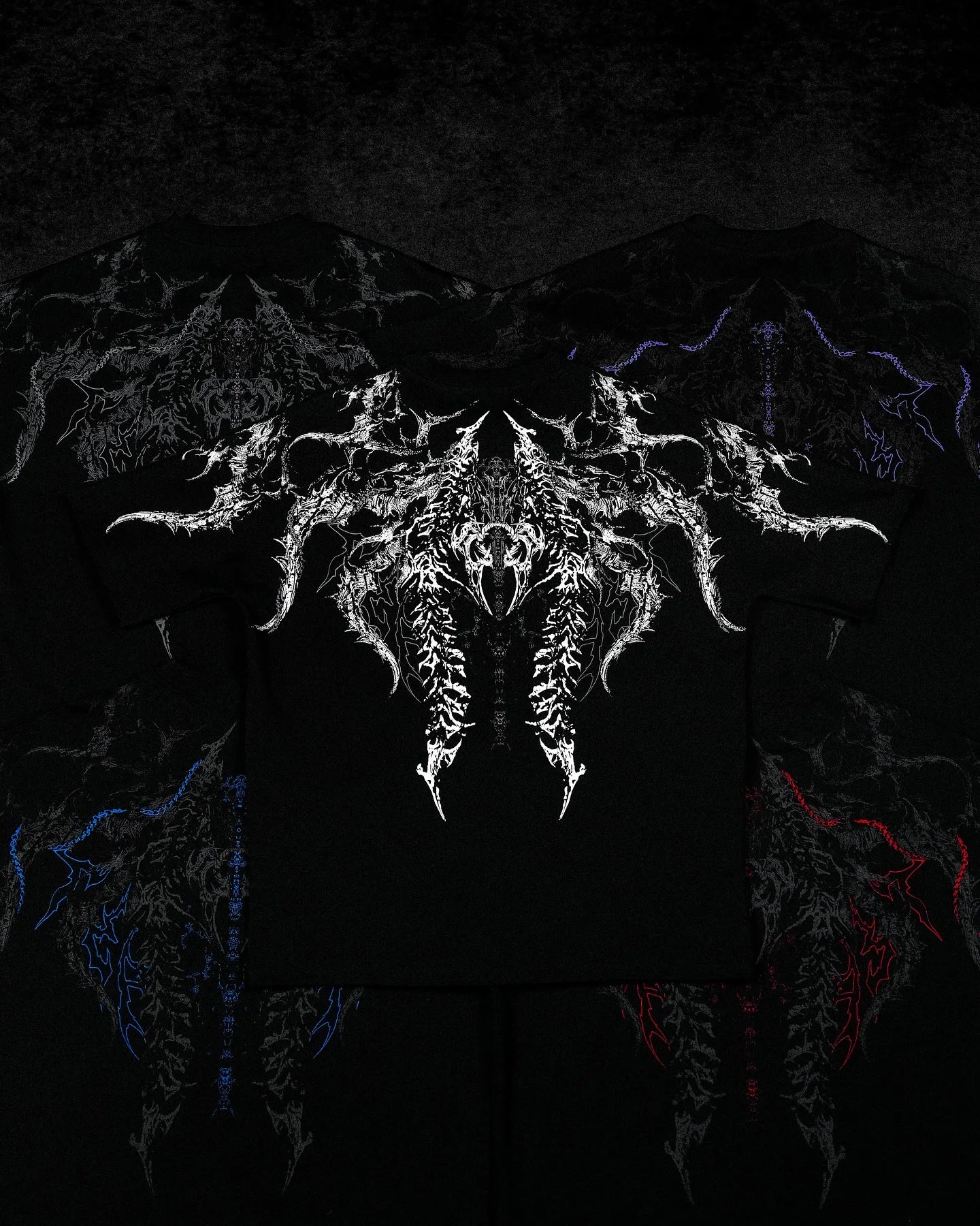 Y2K Gothic Skull Oversized T-Shirt