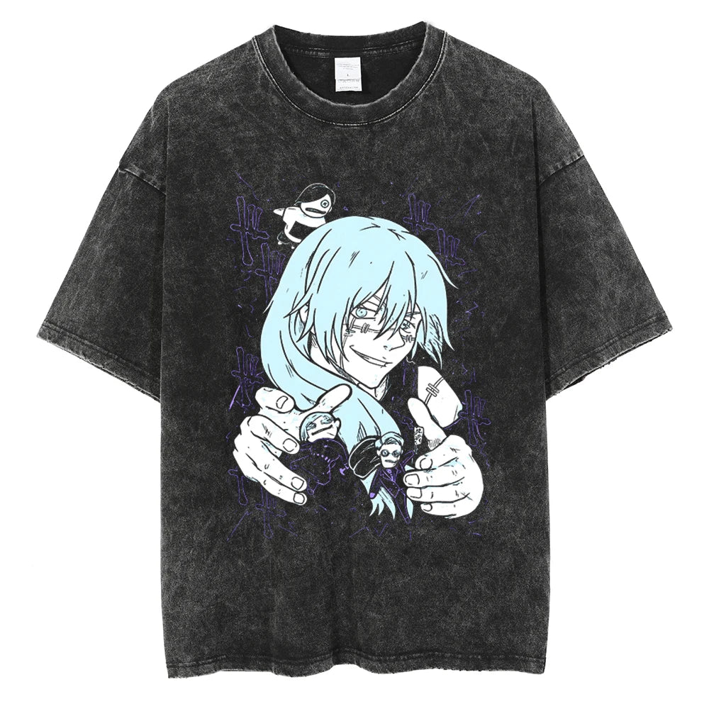 jujutsu Anime Streetwear Oversized T-Shirt
