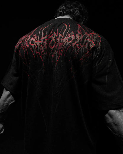 Y2K Gothic Skull Oversized T-Shirt