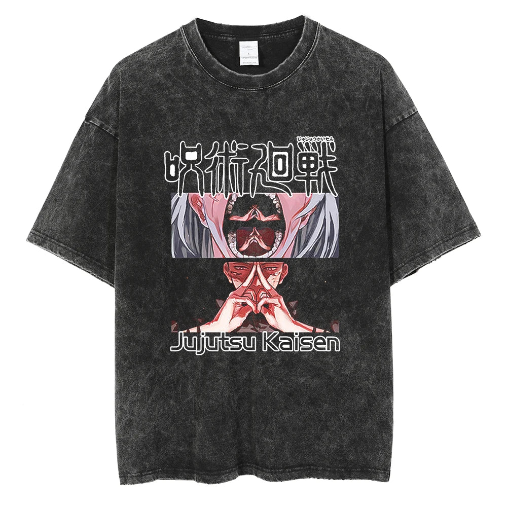 Anime jujutsu  Streetwear Vintage T-Shirt