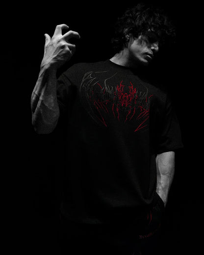 Y2K Gothic Skull Oversized T-Shirt