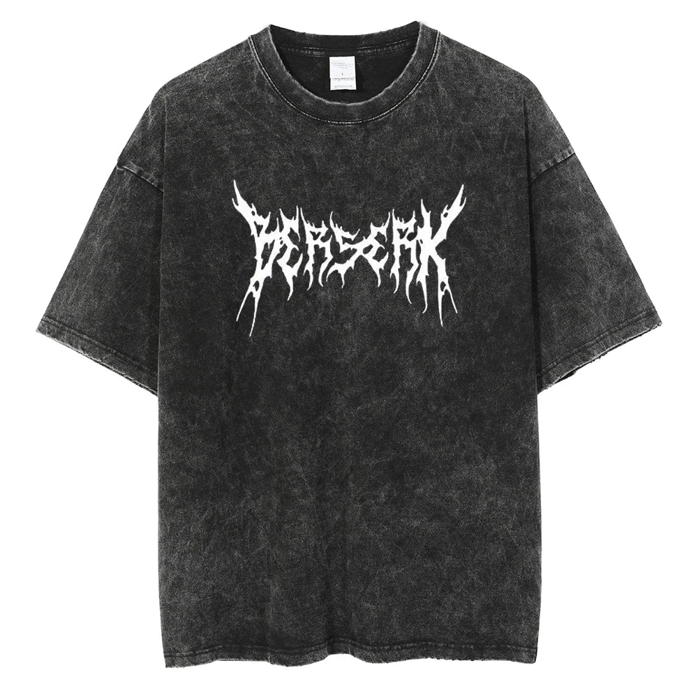 Anime Berserk Logo Graphic Printed T-Shirt