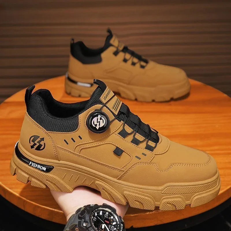 Summer Mens Casual Shoes Leather Men's Sneakers Comfortable