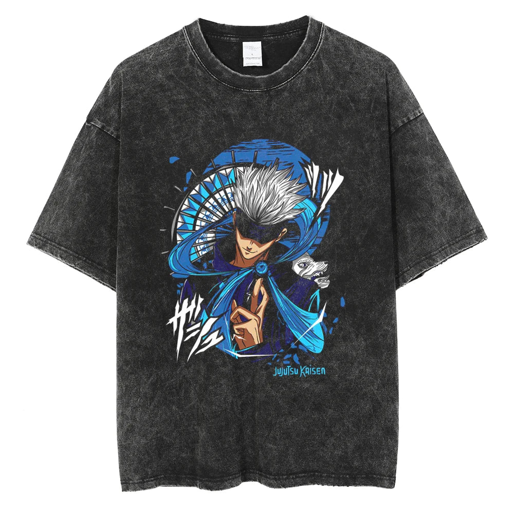 Anime jujutsu  Streetwear Vintage T-Shirt