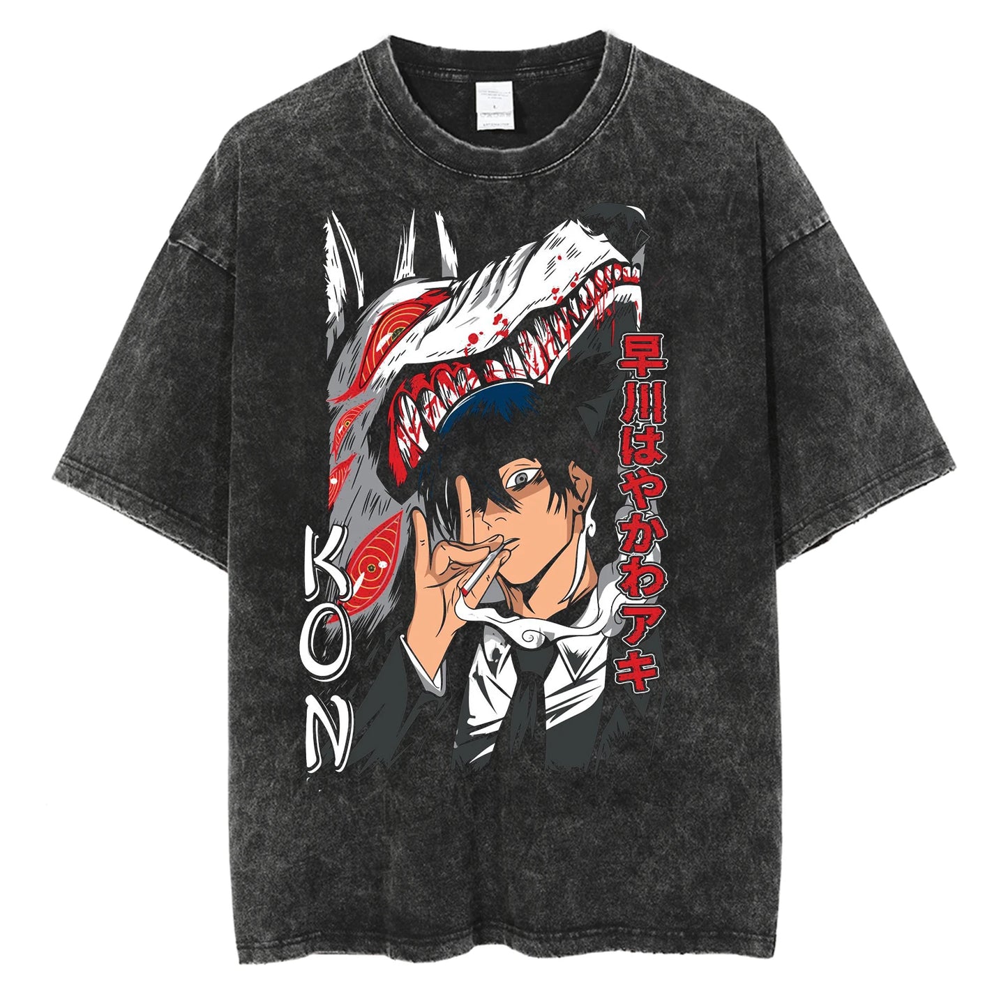 jujutsu Anime Streetwear Oversized T-Shirt