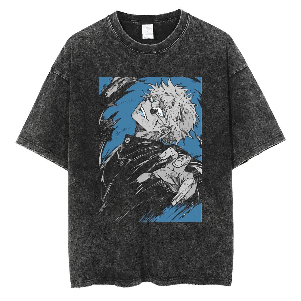 jujutsu Anime Streetwear Oversized T-Shirt