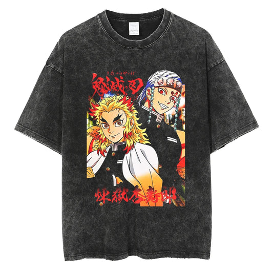 Anime Demon Slayer Harajuku Streetwear T-Shirt