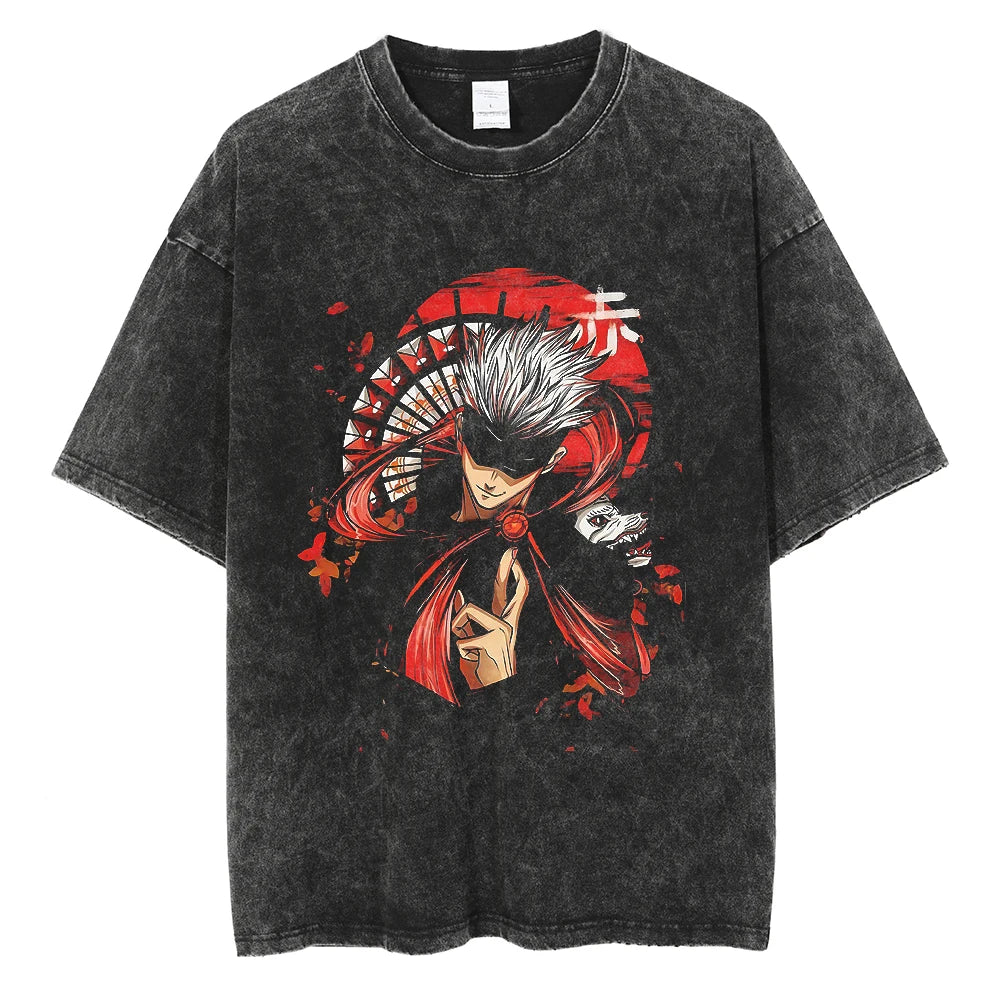 Anime jujutsu  Streetwear Vintage T-Shirt