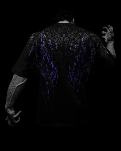 Y2K Gothic Skull Oversized T-Shirt