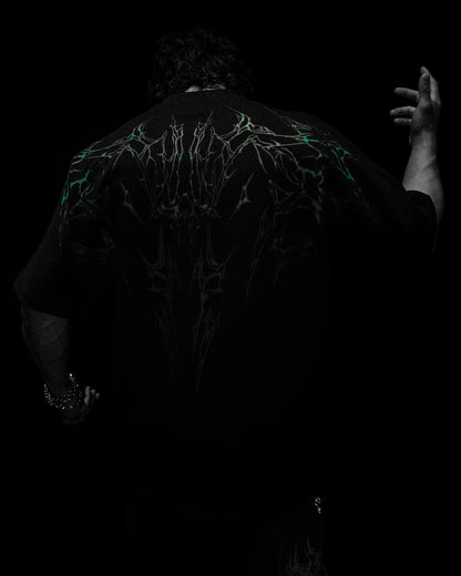 Y2K Gothic Skull Oversized T-Shirt